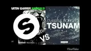 Martin Garrix vs DVBBS Borgeous:Animals VS. Tsunami