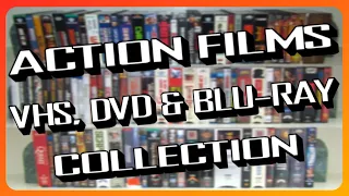 Action Films VHS, DVD & Blu-Ray Collection