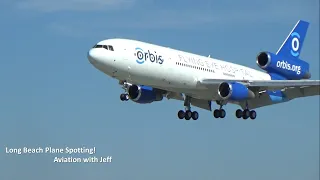 Historic Airplanes: Douglas DC-10 and More | Long Beach Airport Plane Spotting