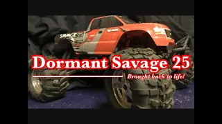 HPI Savage 25, unused for years, will the engine start?