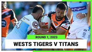 Wests Tigers v Gold Coast Titans | NRL Round 1 | Full Match Replay