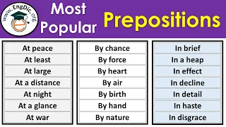 Common Prepositions List | All Popular Prepositions list in English