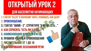 Открытый урок 2 А1. Французский язык для начинающих. Avoir. Как спросить "Есть ли у тебя"?