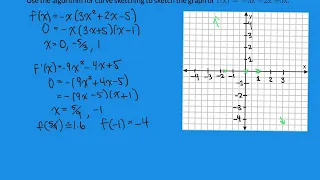 05 Curve Sketching - Polynomial Functions