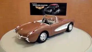 Chevrolet Corvette 1957 Diecast review