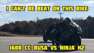 SUZUKI HAYABUSA vs KAWASAKI NINJA H2 which is fastest