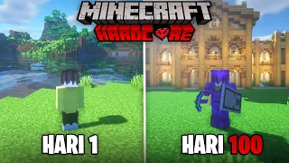 Aku Bertahan Hidup 100 Hari di Minecraft Hardcore 1.19