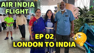 AIR INDIA - LONDON TO INDIA | Air India Flight Experience  | PART 2 | Travel Vlog #traveling #Travel
