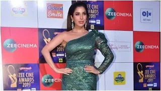 Sophie Choudry Hot Look At Red Carpet Of Zee Cine Awards 2019