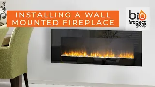 How To Install ANY Wall-Mounted Electric Fireplace | Bio Fireplace Group