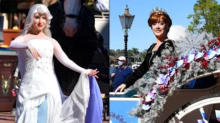 Frozen Holiday Promenade Cavalcade at Taste of Epcot Festival of the Holidays 2020 - Multi-Angle