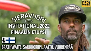 Sieravuori Invitational '22 R2F9: Philo Brathwaite, Rasmus Saukkoriipi, Lauri Aalto, Lauri Vuorenpää