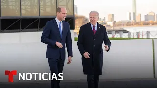 Los príncipes de Gales hablan de medio ambiente en EE.UU. | Noticias Telemundo