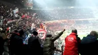 Milan-Juve (1-0) cori Curva Sud Milano antijuve