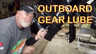 LOWER UNIT GEAR LUBE, ''What NO ONE EVER shows''