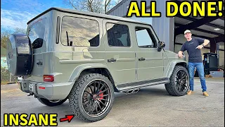 Rebuilding A Wrecked 2022 Mercedes G63 G Wagon PART 12