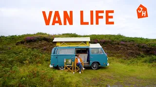 1200 Miles Around SCOTLAND in a 1979 VW Campervan | Honeymoon Road Trip