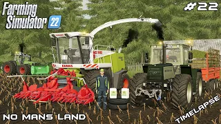 SILAGE harvest with CLAAS and @kedex| No Mans Land - SURVIVAL | Farming Simulator 22 | Episode 22