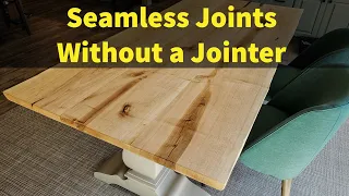 How I Joint Table Tops Without a Jointer