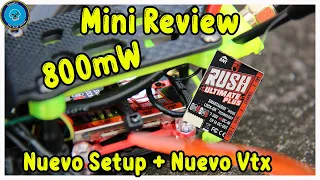 Nuevo Vtx Rush Tank Ultimate Plus 800mW Review