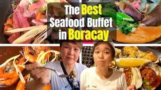 The BEST BUFFET in BORACAY!!! | FRESH SEAFOOD in BORACAY!!! | Vlog #8 [ENG SUBS]