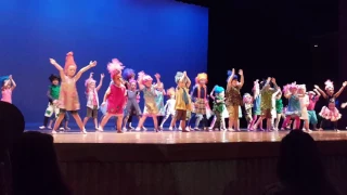 Kindergarten "Can't Stop the Feeling" from Trolls