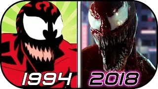 EVOLUTION of CARNAGE in Movies, Cartoons, TV (1994-2018) Carnage vs Venom 2018 trailer 2 movie scene