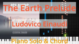 🎹Solo & Chord, The Earth Prelude, Ludovico Einaudi, Synthesia Piano