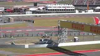 2013 F1 USGP - Webber Overtakes Hamilton