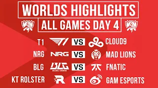 Worlds 2023 Day 4 Highlights ALL GAMES | LoL World Championship 2023 Day 4