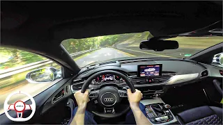 2016 Audi RS6 Performance (605HP) POV DRIVE Onboard *NICE V8 Sounds*