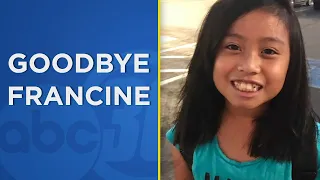 Family says final goodbye to 10-year-old daughter days after car crash