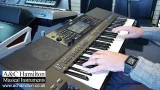 Yamaha PSR-SX900 First Play Demo