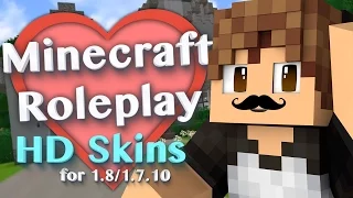 HD Skins in Minecraft! with More Player Models 2 Mod (Minecraft Roleplay Tutorial) Ep.2