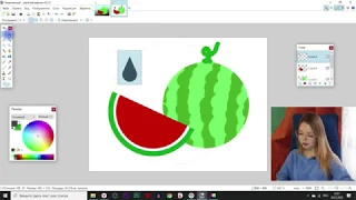 Как нарисовать вкусный арбуз в Paint.net (подробная инструкция)