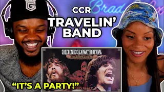 🎵 Creedence Clearwater Revival - Travelin' Band REACTION