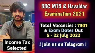 SSC MTS & Havaldar Examination 2021 Total Vacancies & Tier 1 Exam Dates Out | Prepare your best