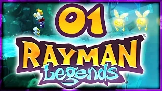 DIE LICHTUNG DER TRÄUME! - Rayman Legends [BLIND] #01 - Let's Play