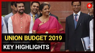 Union Budget 2019 key highlights
