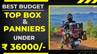 best budget top box & panniers under 36k || auto engina top box || royal Enfield panniers