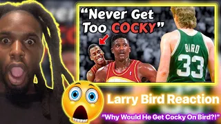 LeBron James SUPERFAN Reacts To The Best Larry Bird vs COCKY INSTIGATOR Story Ever Told IN DISBELIEF