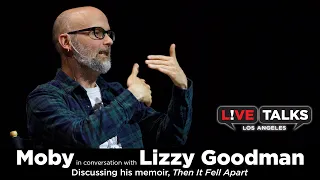 Moby in conversation with Lizzy Goodman at Live Talks Los Angeles