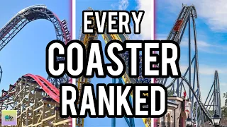 EVERY Coaster at Hershey Park RANKED 2023