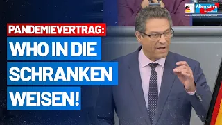 Pandemievertrag: WHO in die Schranken weisen! - Wolfgang Wiehle - AfD-Fraktion im Bundestag