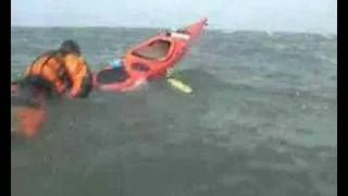 Sea Kayak Self Rescue - The Ladder