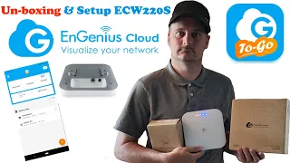 Engenius ECW220s Wireless AP  Un-Boxing & Setup Super NICE !!!
