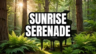 RelaxMoonlit Serenade: #relaxing  Birds and Piano #ambient  #soundscape Soothing Forest Sounds