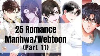 TOP 25 Romance Manhwa/Webtoon (Part 11) #manhwa_romance  #manhwa #manhwarecommendations