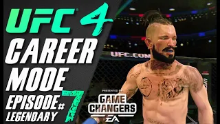 UFC 4 - CAREER MODE Episode #7 - LEGENDARY DIFFICULTY / It's a long way to the top