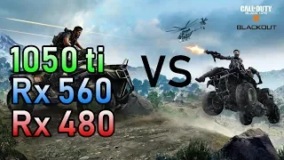 Black Ops 4 Blackout Rx 560 vs Gtx 1050 Ti vs Rx 480 vs AMD Ryzen 2600x vs Fx 8350 FPS Benchmark |